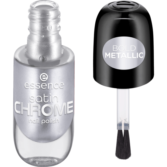 essence Satin Chrome Nail Polish 04 SteelGPT 8 ml