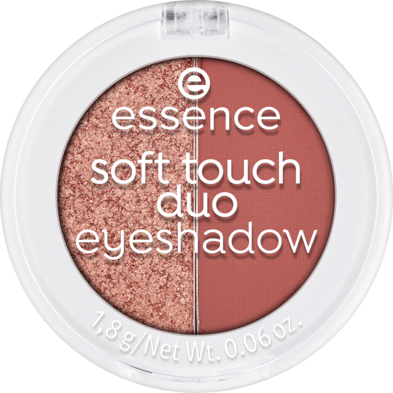 Alternativ bild 1 för essence Soft Touch Duo Eyeshadow 01 Bronze Beauty