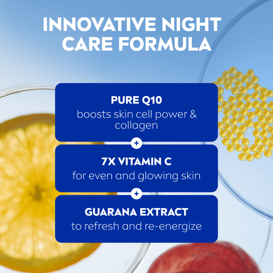 NIVEA Q10 Energy Recharging Night Cream 50 ml