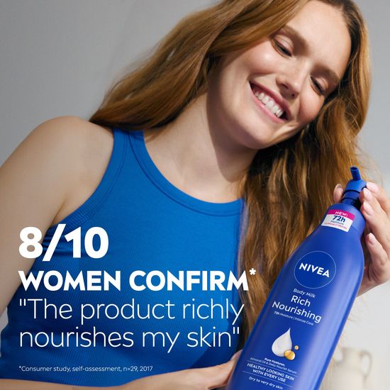 NIVEA Kroppslotion Rich Nourishing Pump Body Lotion 400 ml