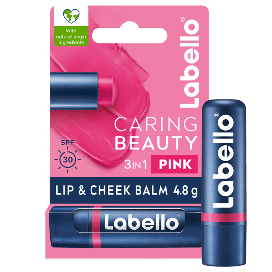 Labello Läppbalsam Caring Beauty Pink 4,8 g 
