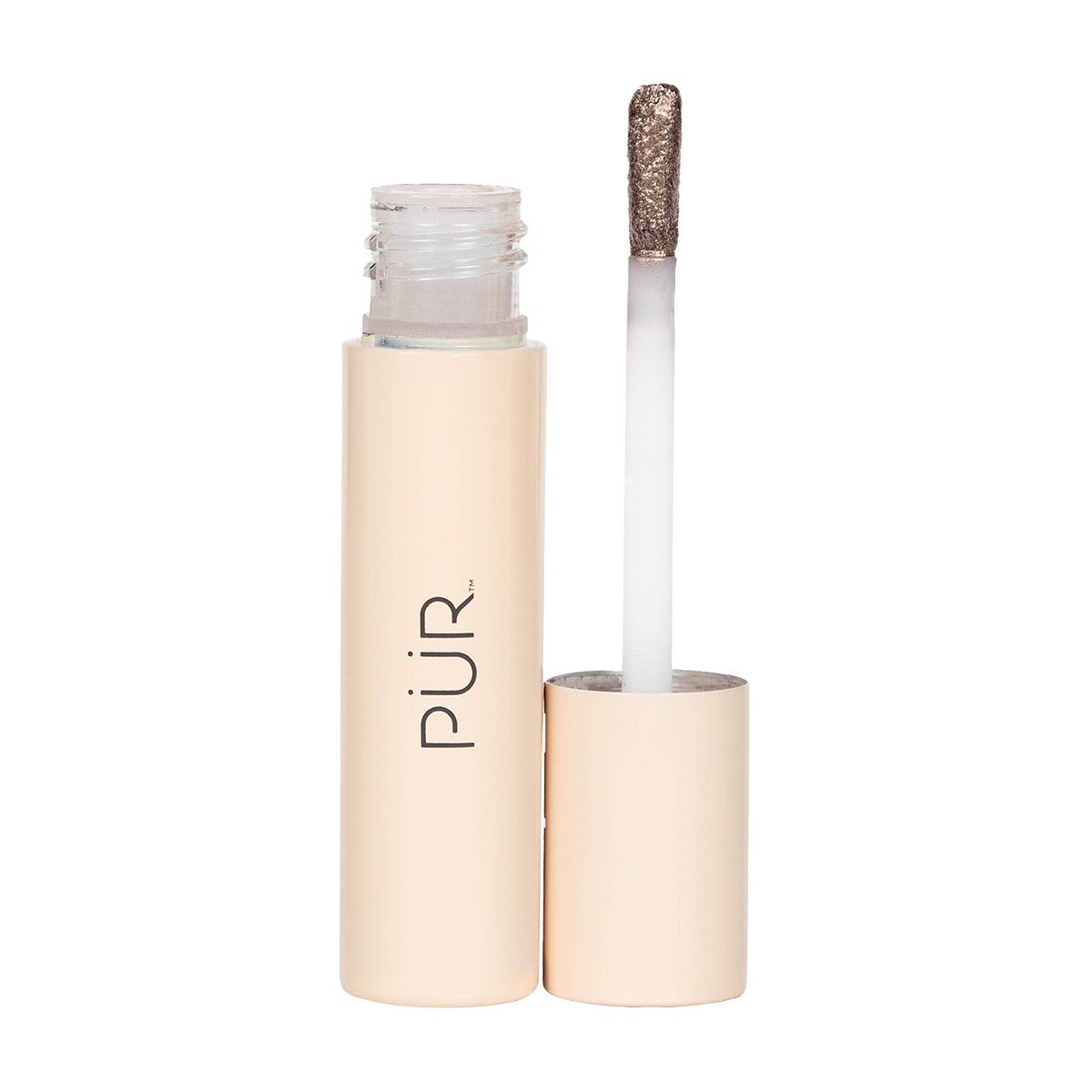 PÜR On Point Tint Creamy Eyeshadow & Primer with Peptides Suede 3 ml