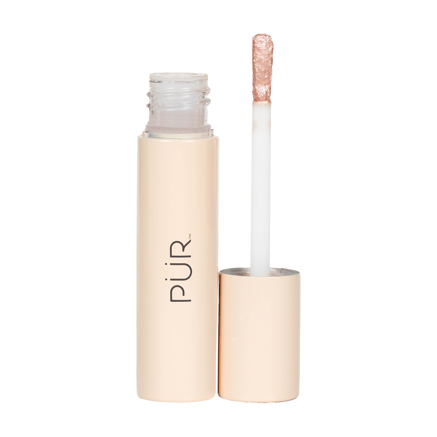 Alternativ bild 1 för PÜR On Point Tint Creamy Eyeshadow & Primer with Peptides Cashmere