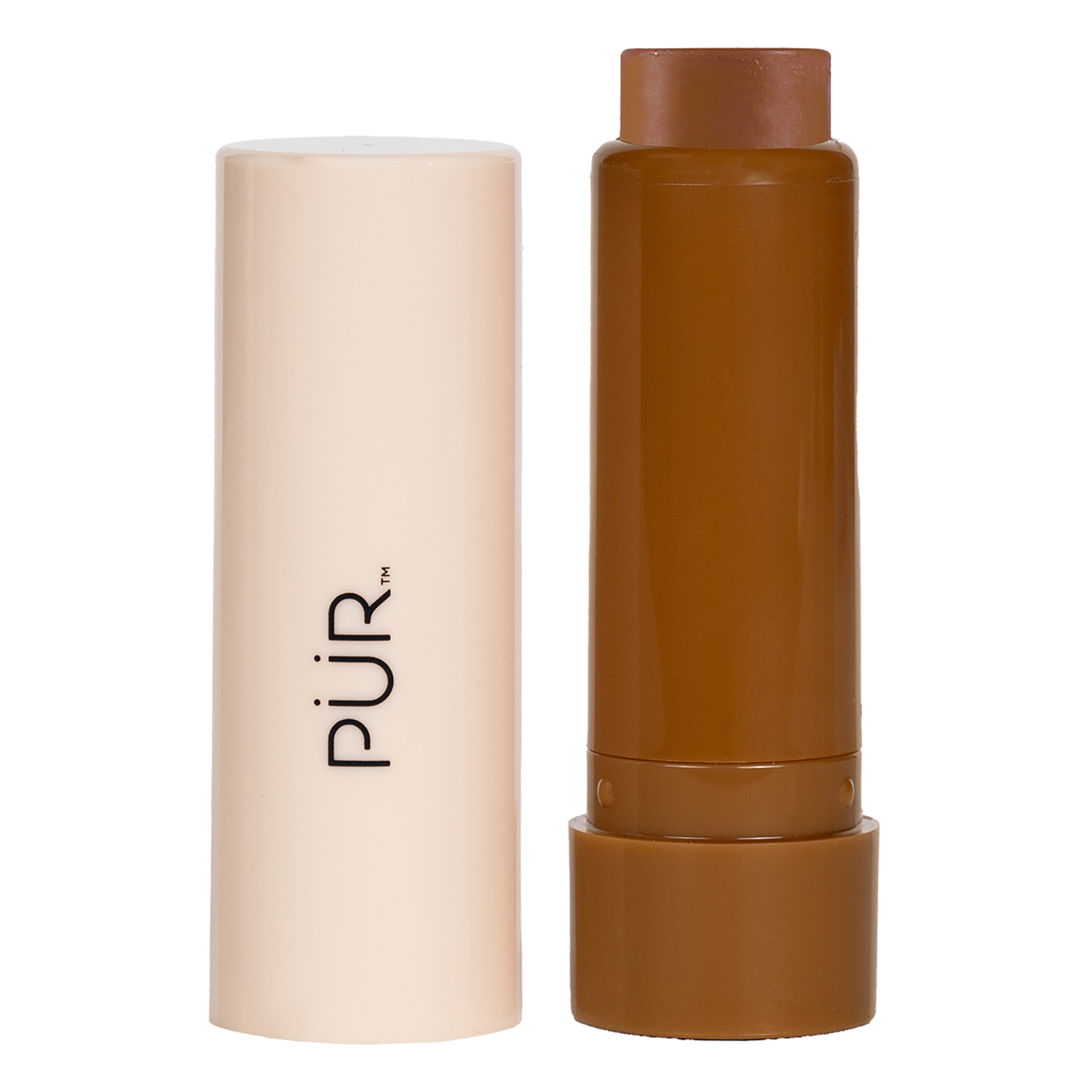 Alternativ bild 1 för PÜR Silky Tint Creamy Multitasking Stick with Peptides Bronze Babe