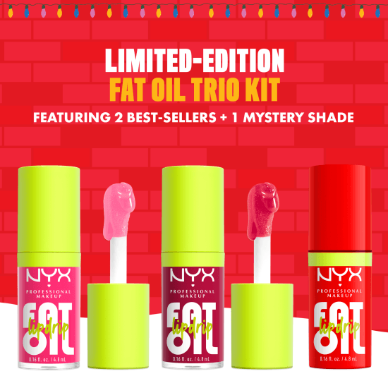 NYX Professional Makeup Fat Oil Lip Drip Trio
