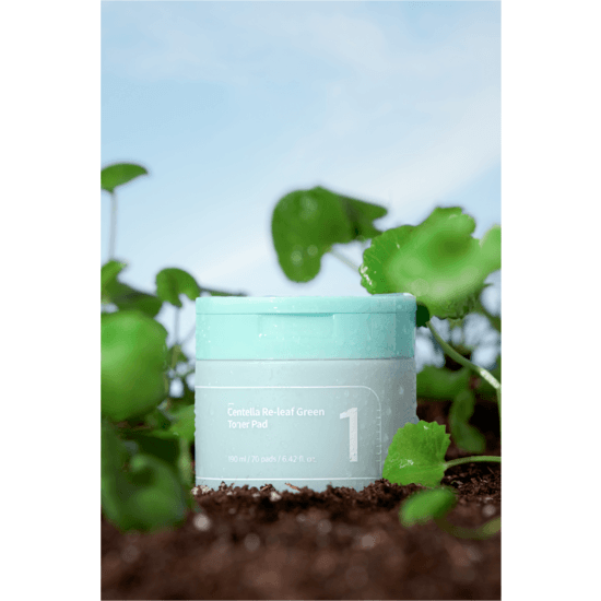 Numbuzin No.1 Centella Re-Leaf Green Toner Pads 70 st