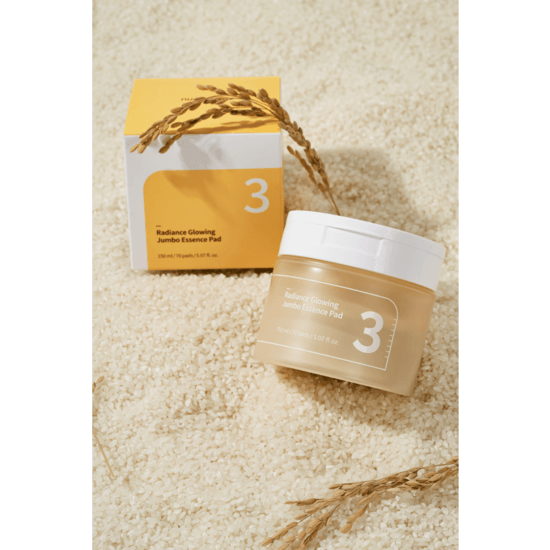 Numbuzin No.3 Radiance Glowing Jumbo Essence Pads 70 st