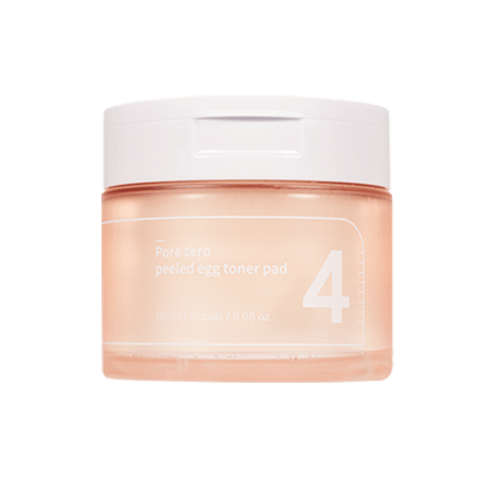 Numbuzin No.4 Pore Zero Peeled Egg Toner Pads 70 st