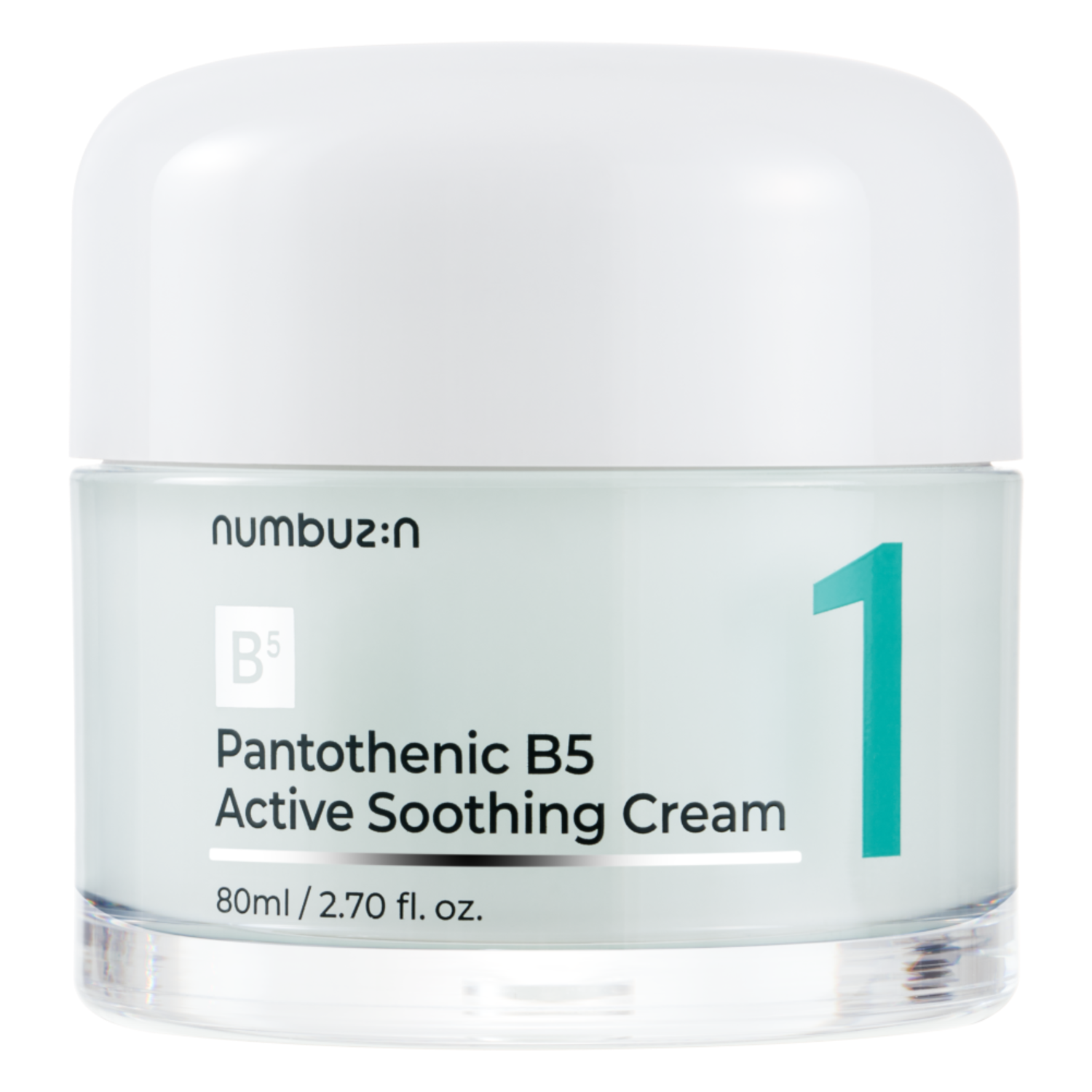 Alternativ bild 1 för numbuzin No.1 Pantothenic B5 Active Soothing Cream 80 ml