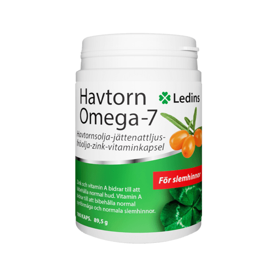 Ledins Havtorn Omega-7 100 kapslar