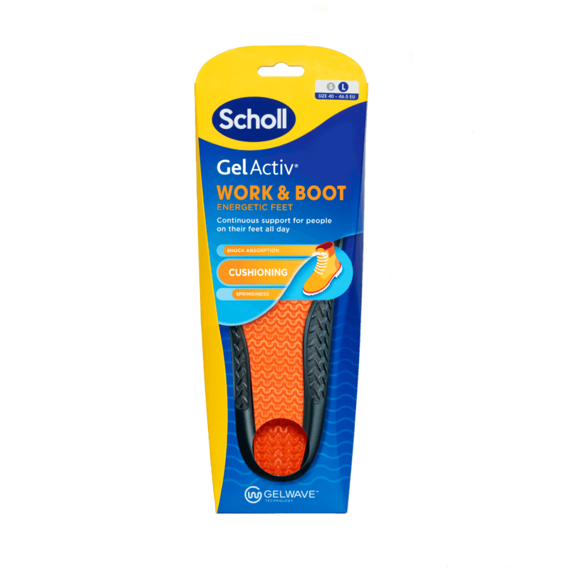 Scholl Gel Activ Insole Work & Boot L