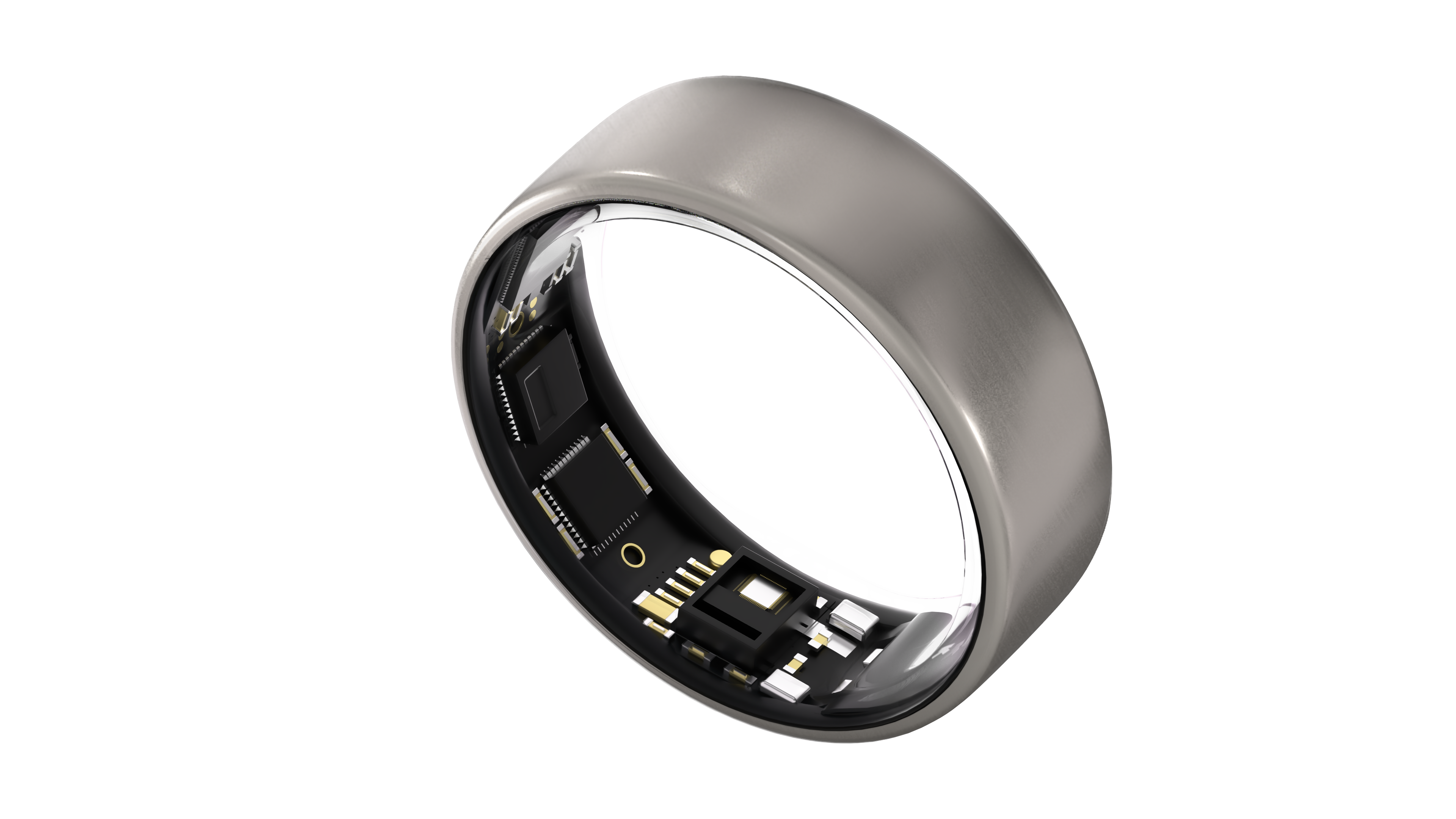 Ultrahuman Ring Air Raw Titanium Size 12