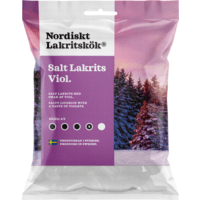 Nordiskt Lakritskök Salt Viol 120 g