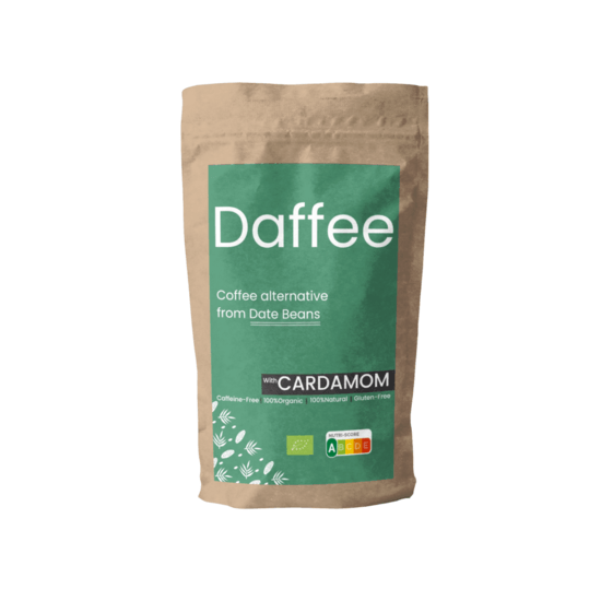 Daffee Koffeinfritt Dadelkaffe med Kardemumma 250 g