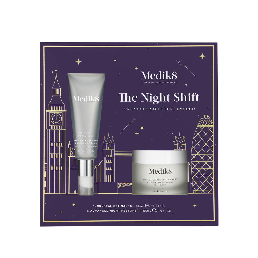 Medik8 The Night Shift Overnight Smooth & Firm Duo