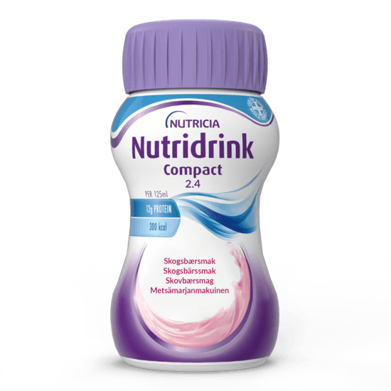 Nutridrink Compact Skogsbär 4 x 125  ml