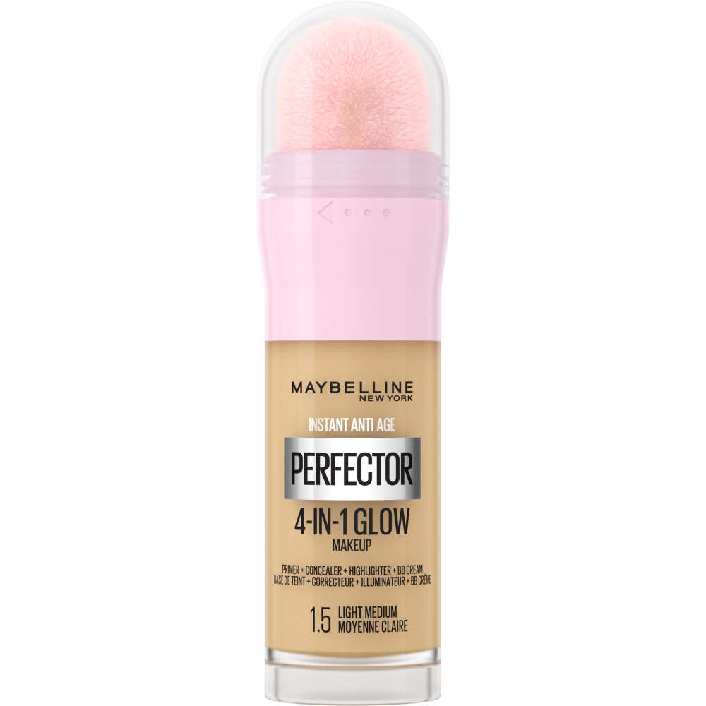 Maybelline New York Instant Perfector 4-In-1 Glow Makeup 1.5 Light Medium 20 ml