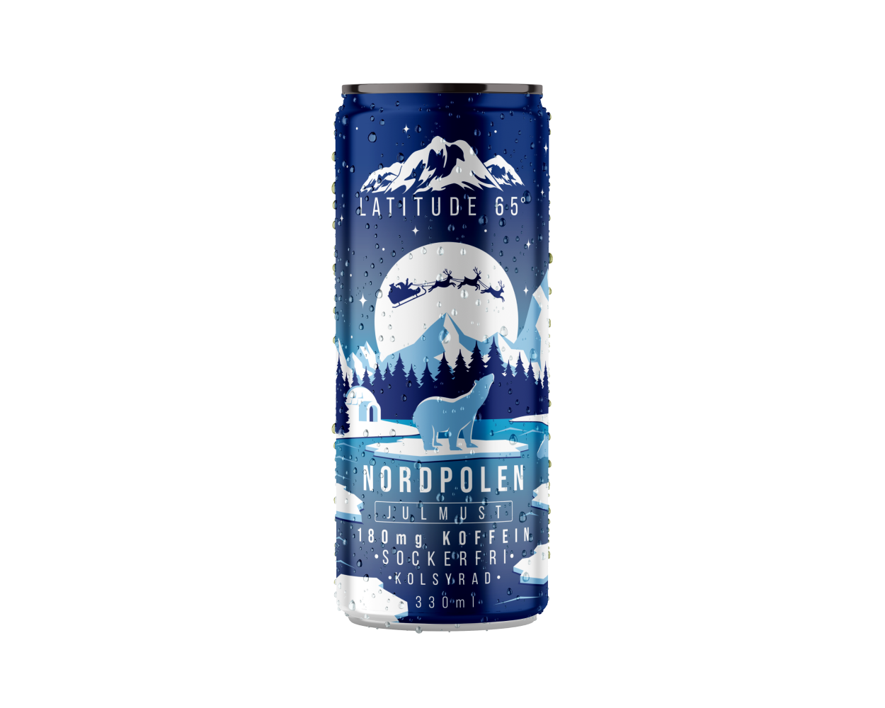 Latitude 65 Nordpolen Julmust 330 ml