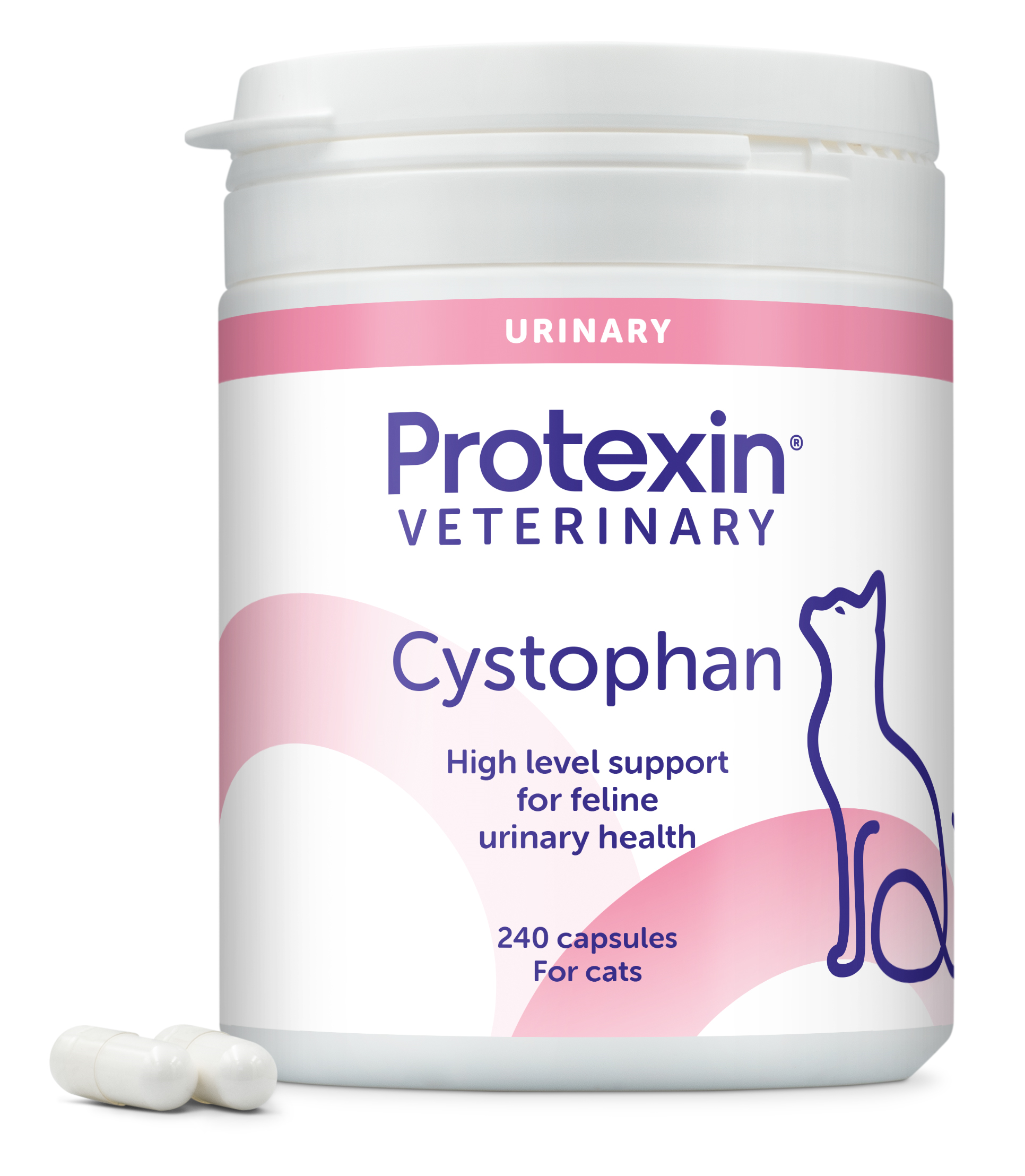 Protexin Veterinary Cystophan för Katter 240 kapslar