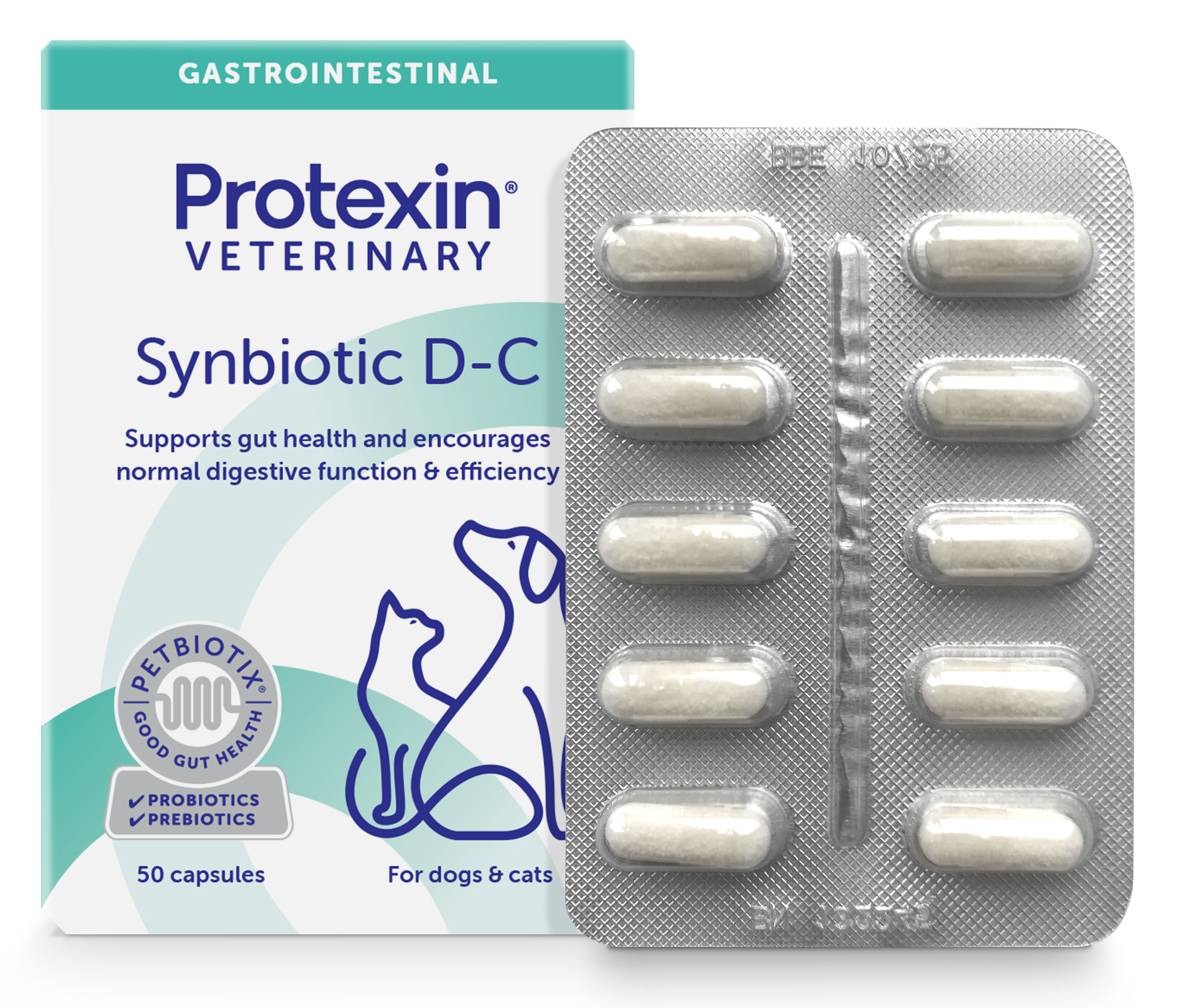 Protexin Veterinary Synbiotic D-C 200 g