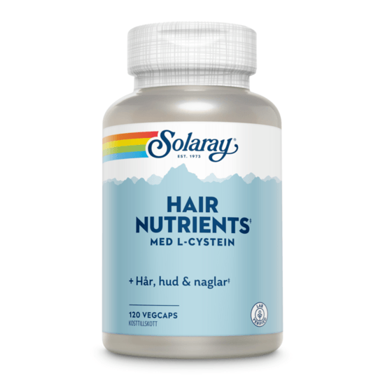 Solaray Hair Nutrients 120 kapslar