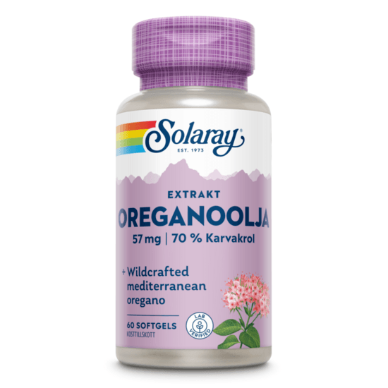 Solaray GPH Oreganoolja 60 kapslar