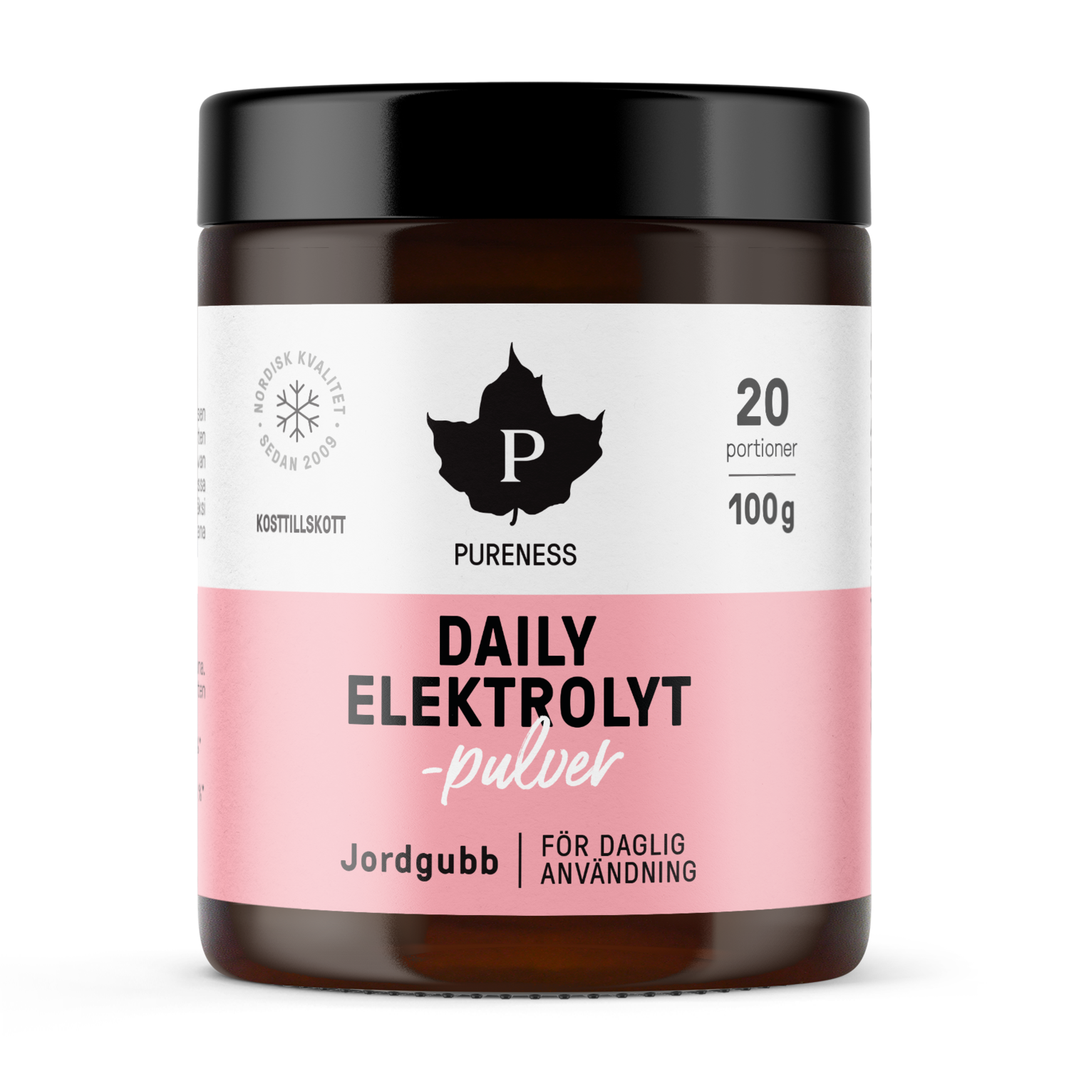 Alternativ bild 1 för Daily Elektrolytpulver - Jordgubb
