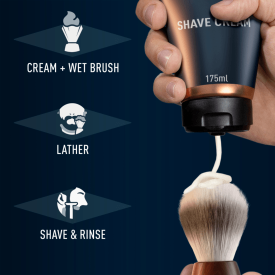 King C. Gillette Shave Cream 175 ml