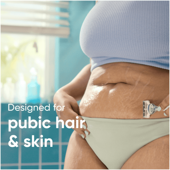 Gillette Venus Rakblad För Könshår & Intimområdet med Aloe Vera 8 st