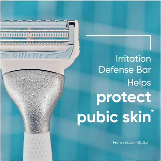 Gillette Venus Rakblad För Könshår & Intimområdet med Aloe Vera 8 st