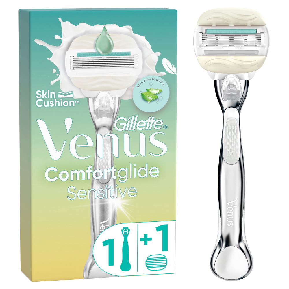 Gillette Venus ComfortGlide Sensitive Rakhyvel med Aloe Vera