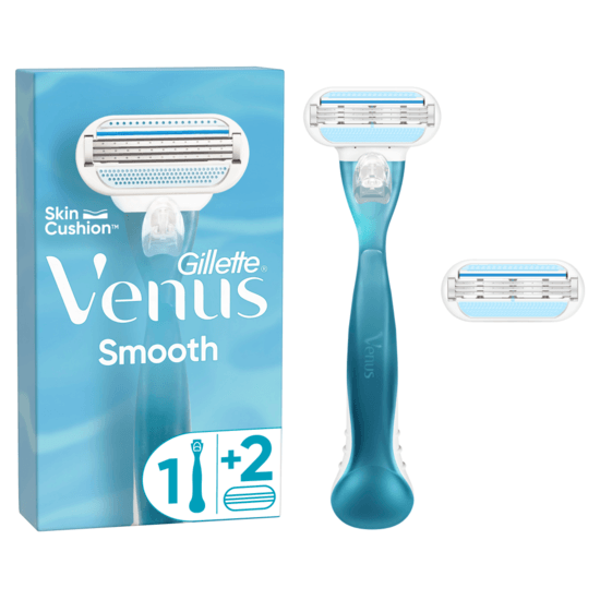 Gillette Venus Smooth Rakhyvel, 2 Rakblad