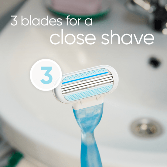 Gillette Venus Smooth Rakhyvel, 2 Rakblad