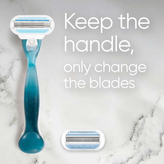 Gillette Venus Smooth Rakhyvel, 2 Rakblad