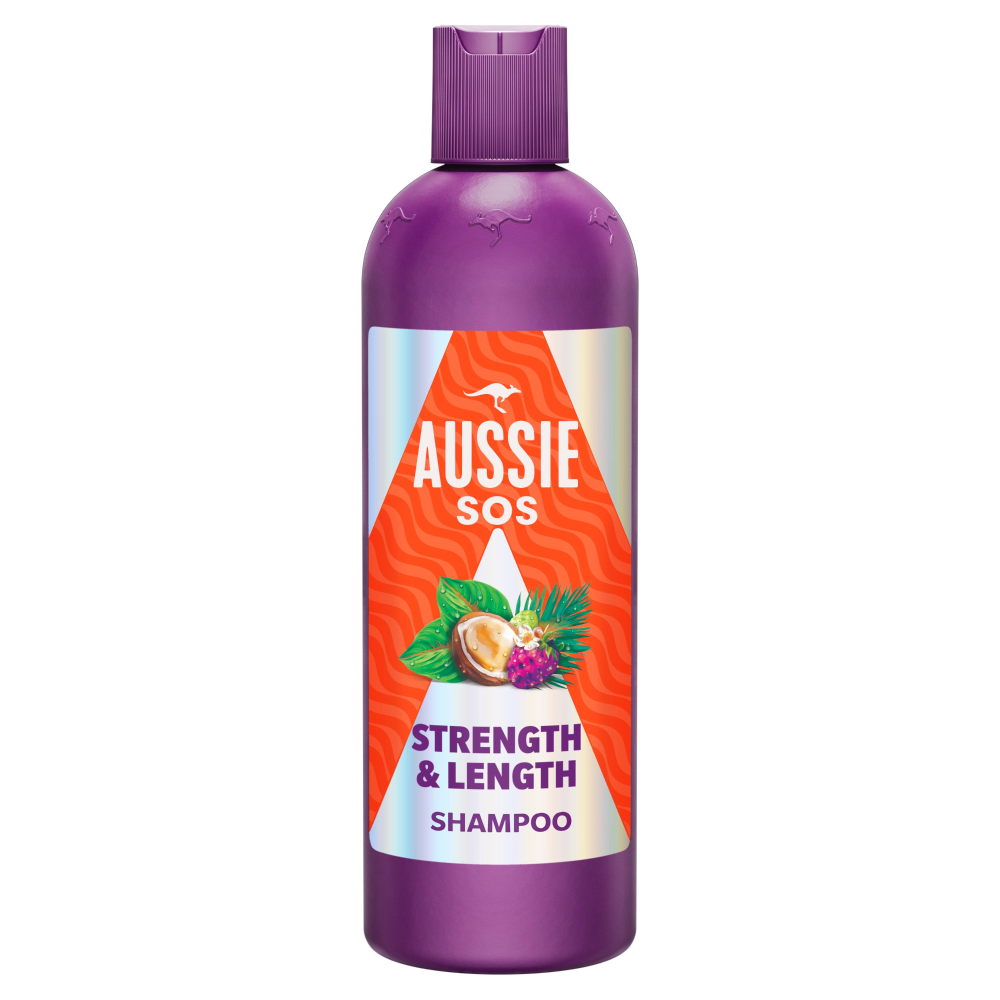Aussie SOS Strength & Length Schampo 300 ml