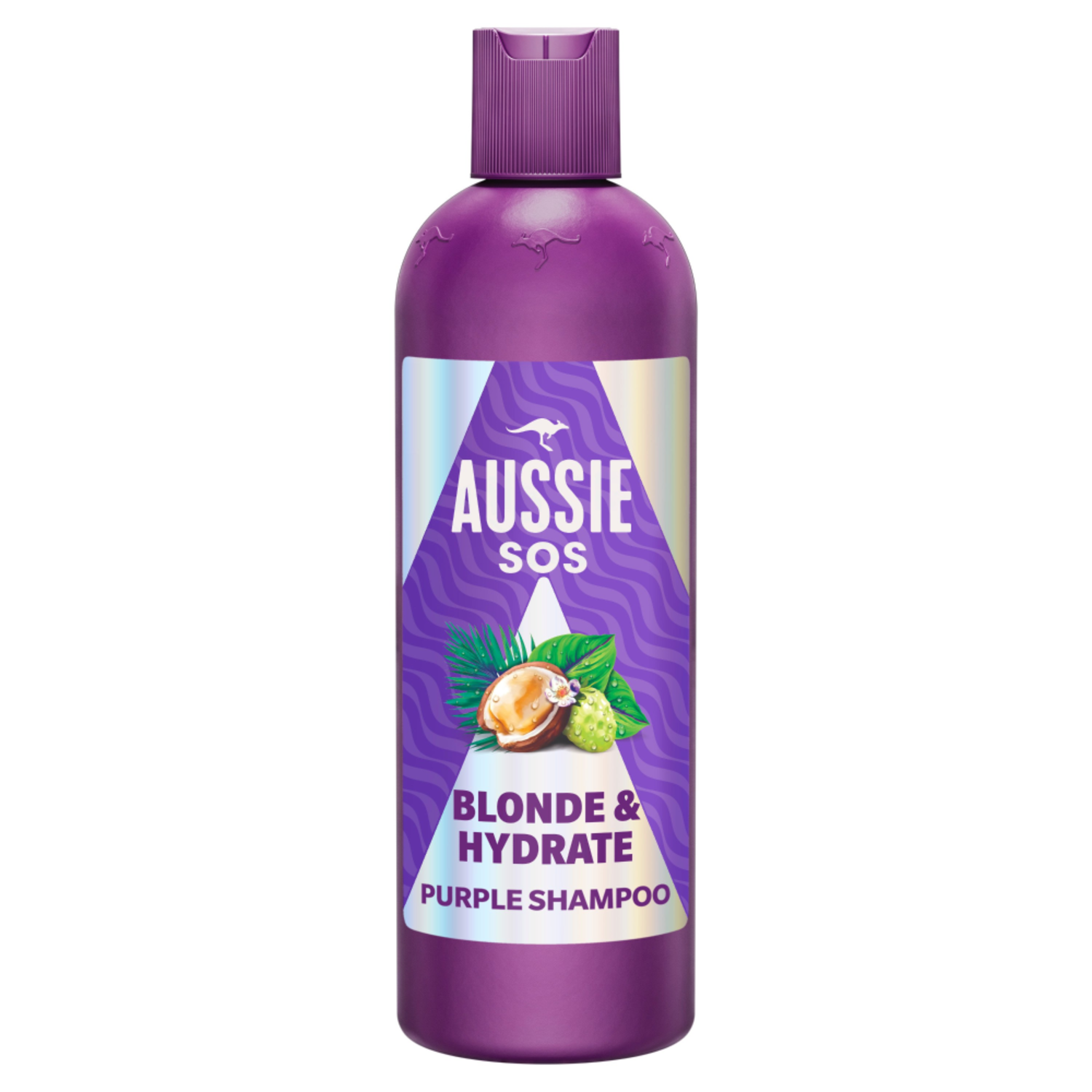 Alternativ bild 1 för Aussie SOS Blonde & Hydrate Purple Schampo 300 ml