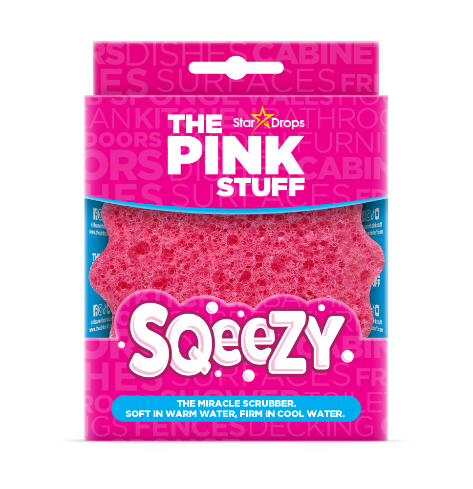 The Pink Stuff Squeezy Scrubber