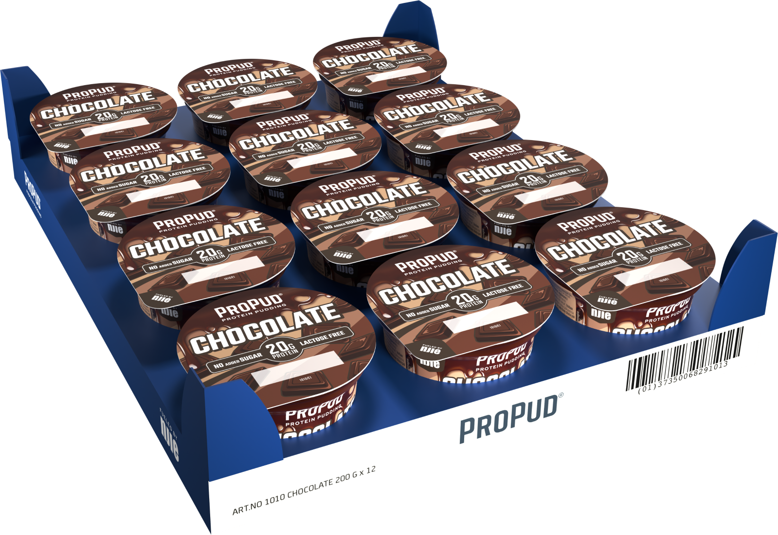ProPud Proteinpudding Chocolate 200 g 12-pack