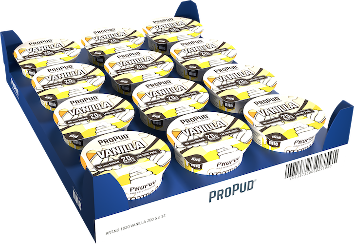 ProPud Proteinpudding Vanilla 200 g 12-pack
