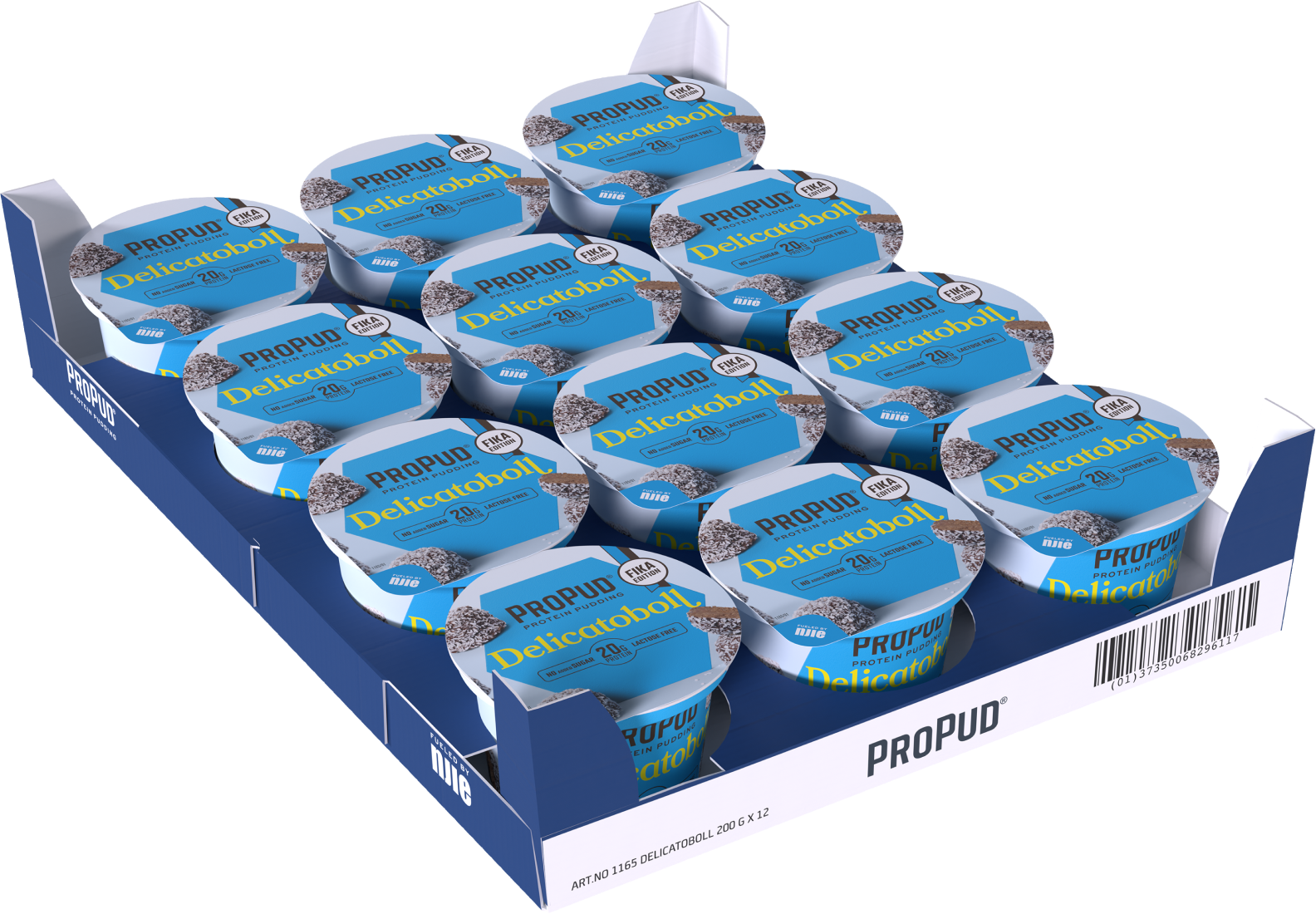 ProPud Proteinpudding Delicatoboll 200 g 12-pack