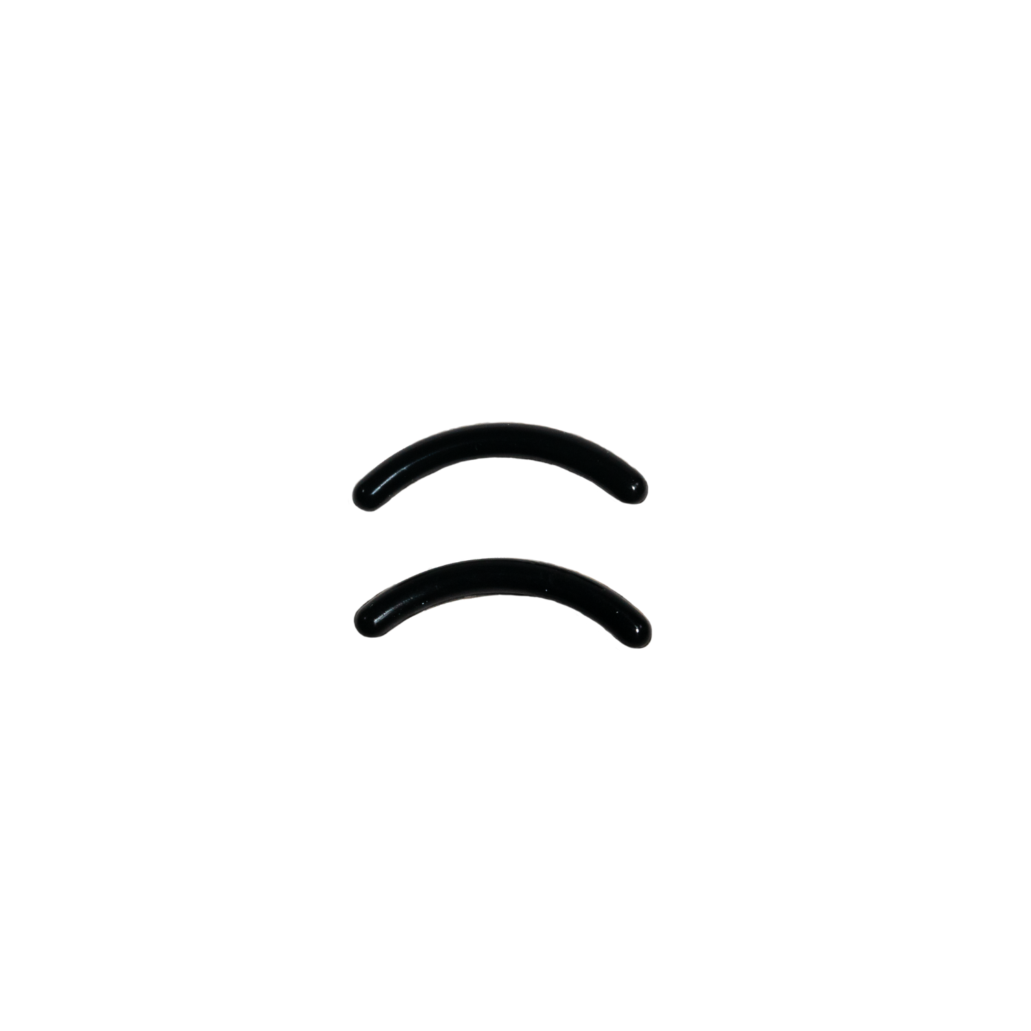 LH cosmetics Eyelash Curler Refills Black 2 st