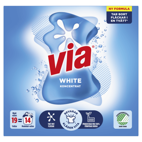 Via White Tvättmedel 760 g