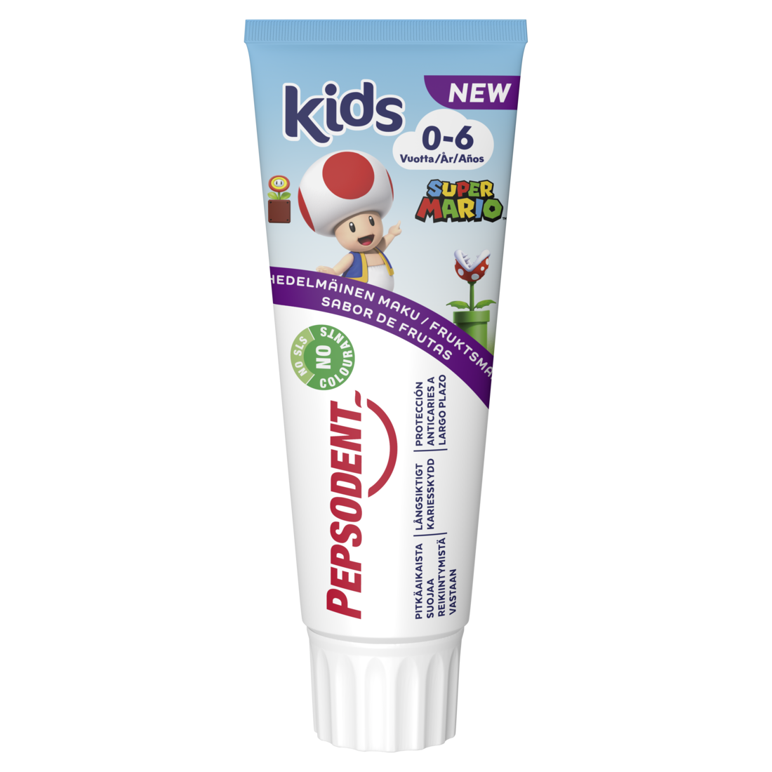 Pepsodent Tandkräm Kids 0-6 år Fruity 75 ml