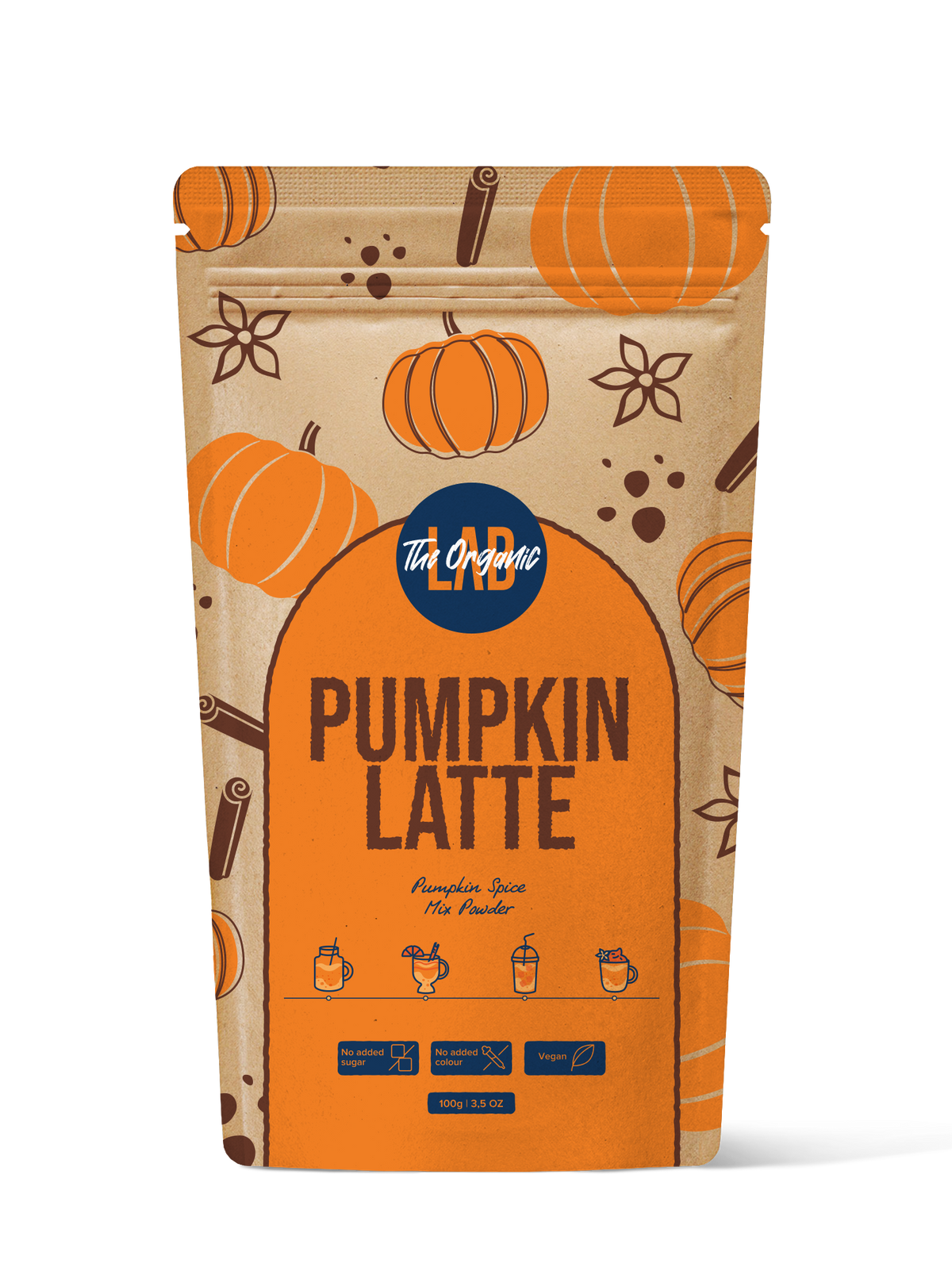 The Organic Labs Pumpkin Spice Latte 100 g