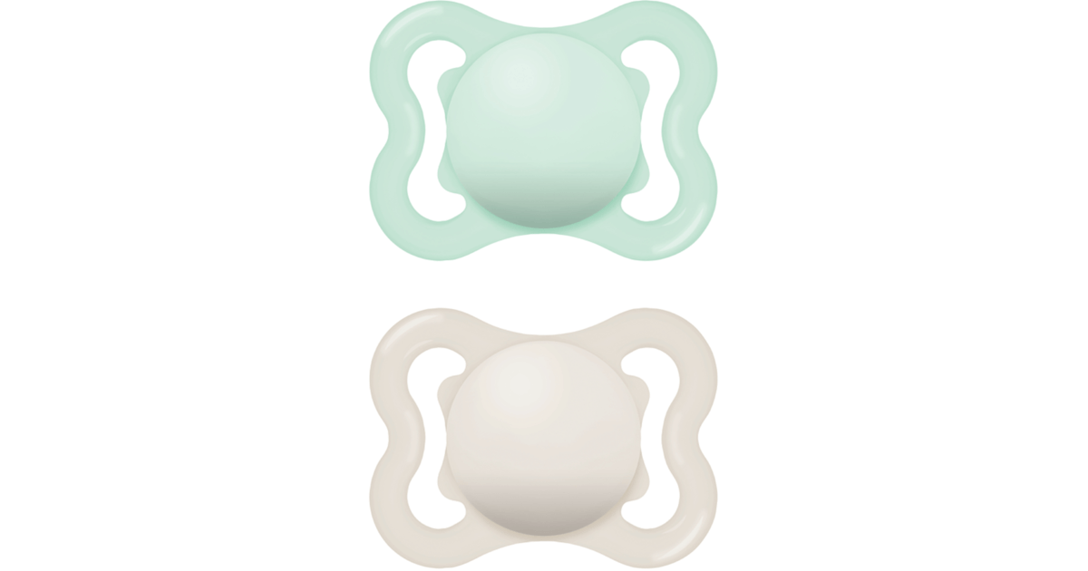 Köp MAM Air Silicone Blue 0-6 mån 2 st | MEDS Apotek