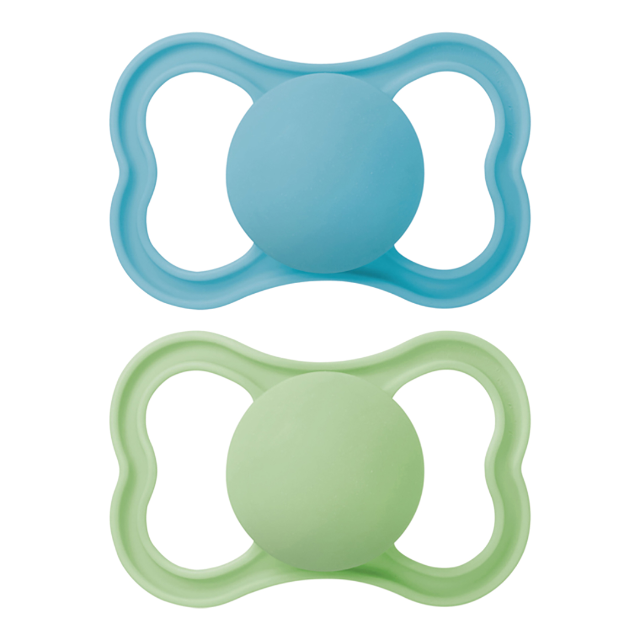 MAM Air Silicone Blue 16-36 mån 2 st