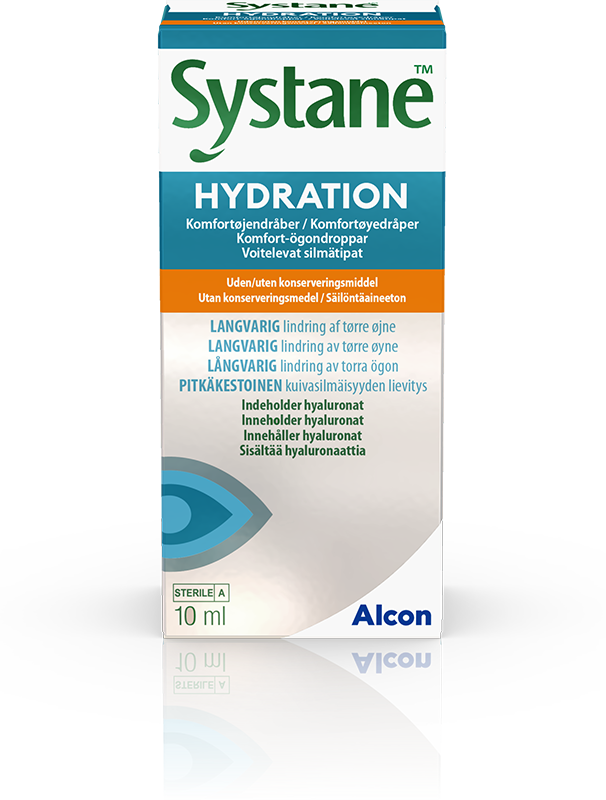 Systane Hydration Ögondroppar utan konserveringsmedel 10 ml