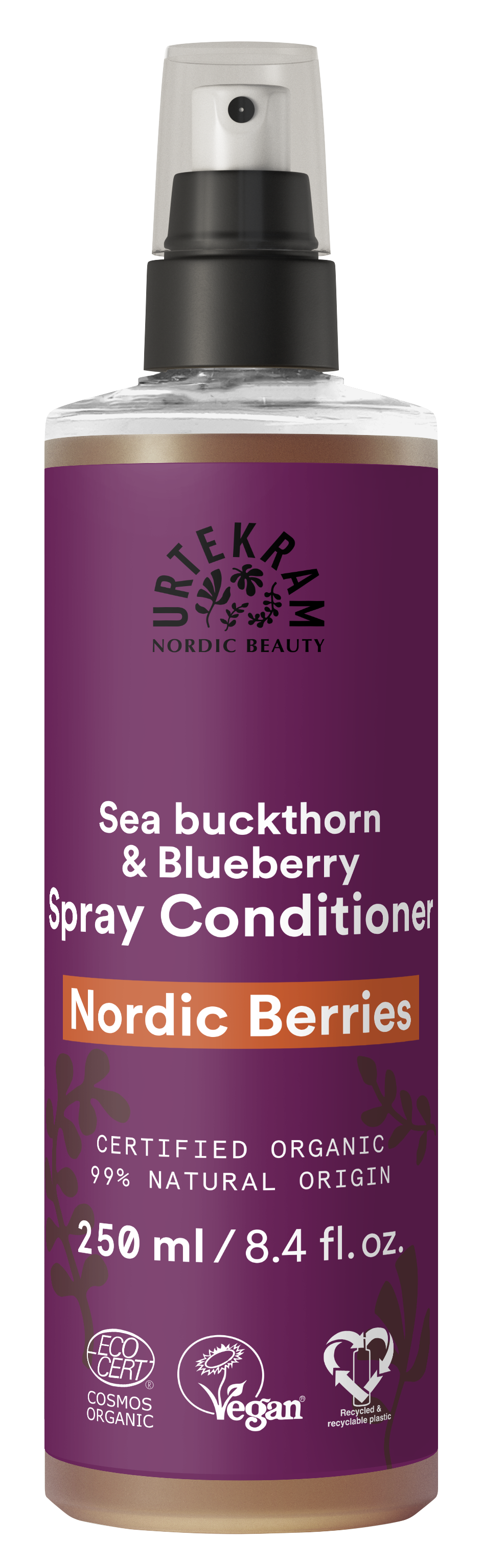Urtekram Nordic Berries Spray Conditioner 250 ml