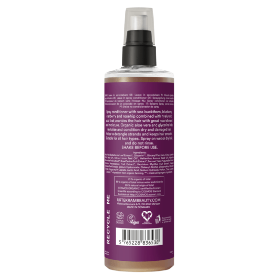 Urtekram Nordic Berries Spray Conditioner 250 ml