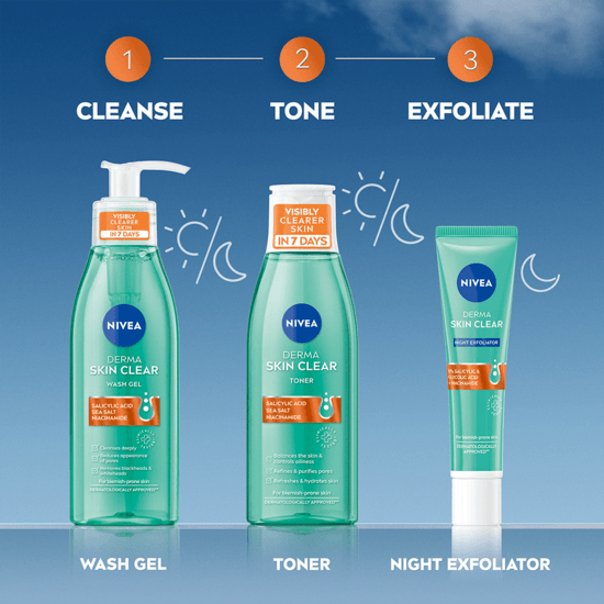 NIVEA Derma Activate Wash Gel 150 ml